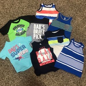 2T boy lot of shirts